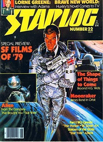 Starlog 22 - Moonraker cover